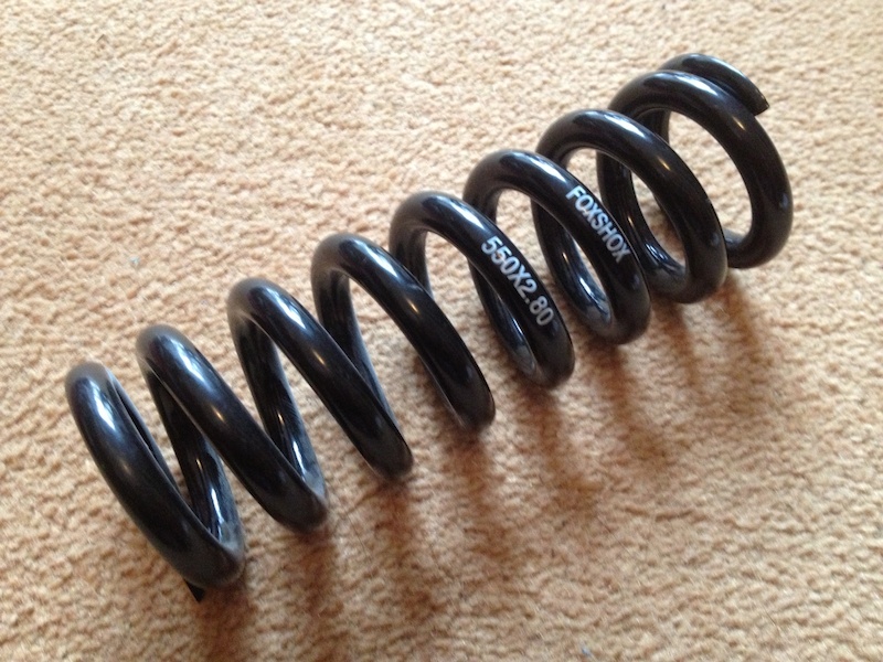 Fox 550 x 2.8 Rear Shock Spring For Sale