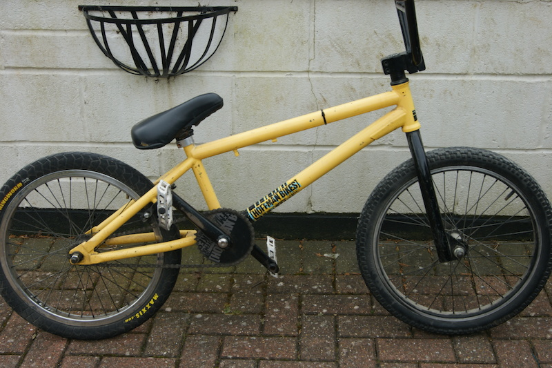 Yellow Hoffman BMX Bike For Sale