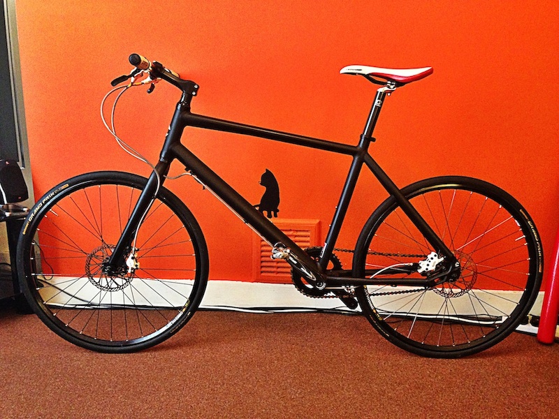 CANNONDALE SINGLE SPEED CONVERTED ROAD BIKE CARBON AVI For Sale
