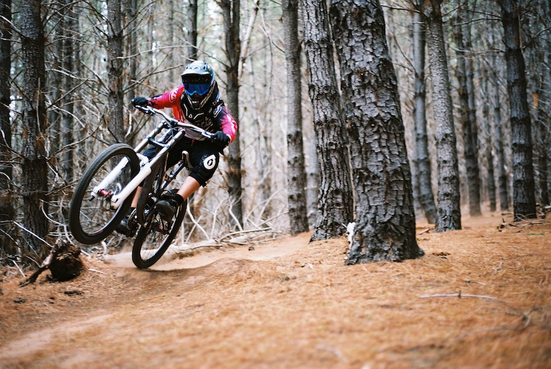 Darcy ripping up Bennets forest! first time shooting with Ektar 100, its sick!