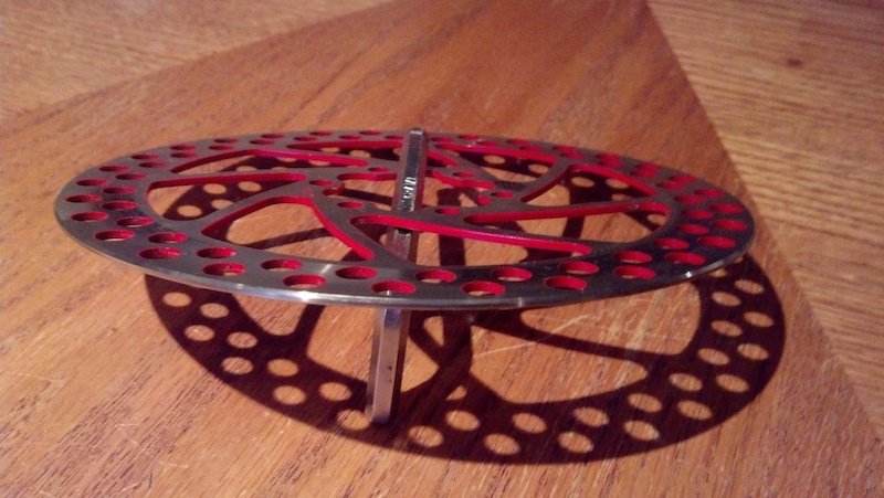 red 160mm brake rotor $20 For Sale
