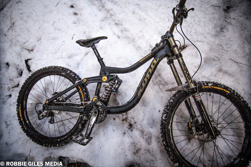 Dan s ride for this season the Kona Supreme Operator.