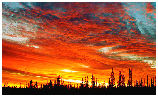Awesome sunset shot I got in the East Kootenays! Should make a great edition to the blog!