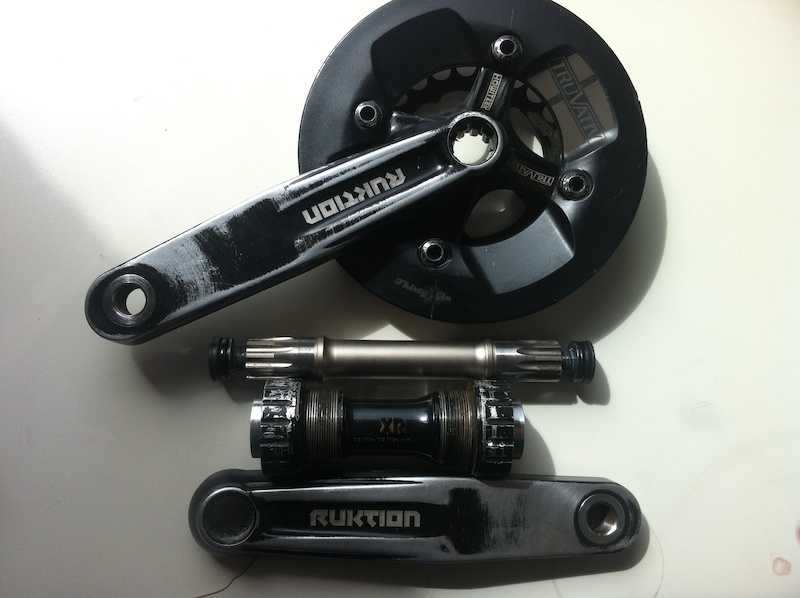 Crankset 170mm Truvativ Hussefelt Crankset Removal PRICE DROP