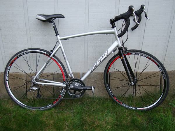 gravity comp road bike