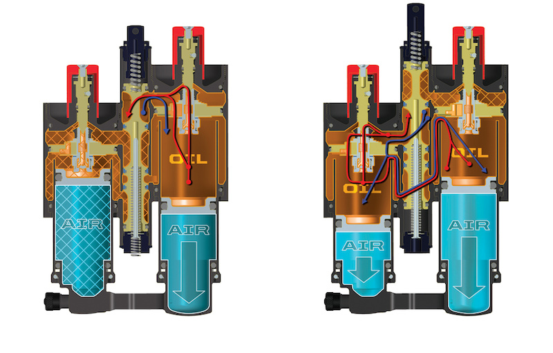 Fox dyad rt2 dual shock on sale