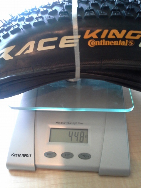 New Tires, Continental Race King 2.2 Supersonics. 20g lighter than Schwalbe Racing Ralph EVO Pacestar 2.1's