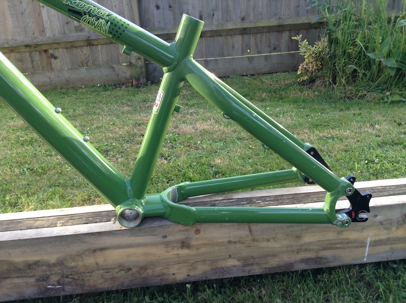 2010 Kona Cowan frame olive green 14