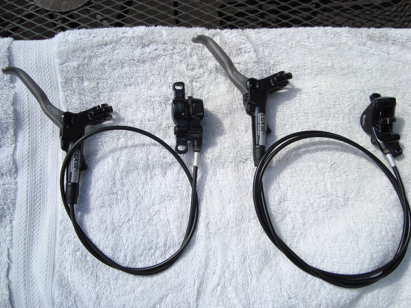 2012 Avid Elixir 5 Disk Brake Set w/ 160mm rotors takeoff For Sale
