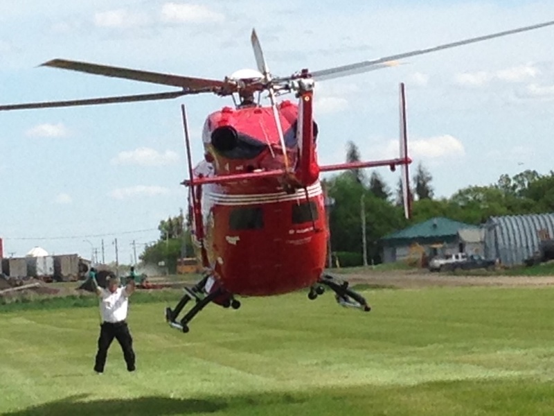 Me landing STARS today to airlift one of our patients. Not riding pic but still cool shot.