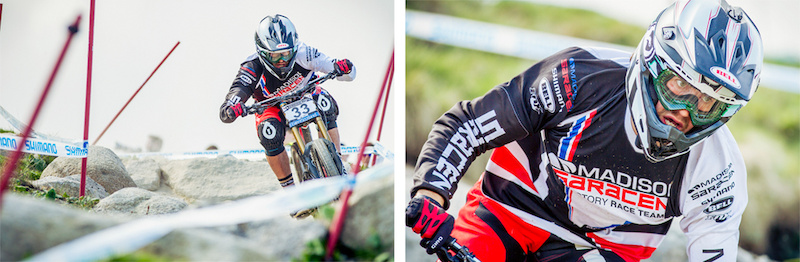 Madison Saracen Perpetual UCI MTB World Cup ONE - Fort William Nevis Range Scotland - Find the article on Pinkbike.com - Laurence CE - www.laurence-ce.com