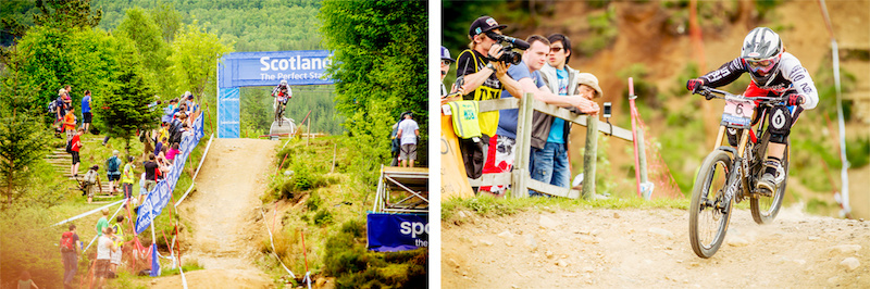Madison Saracen Perpetual UCI MTB World Cup ONE - Fort William Nevis Range Scotland - Find the article on Pinkbike.com - Laurence CE - www.laurence-ce.com