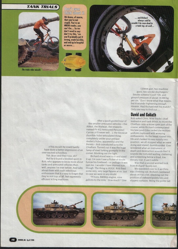 Rich Johnson at Photo Shoot For MBUK in Isle of Wight, United Kingdom