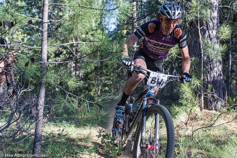 Barry Wicks coming out of the woods on the Storm King trail.