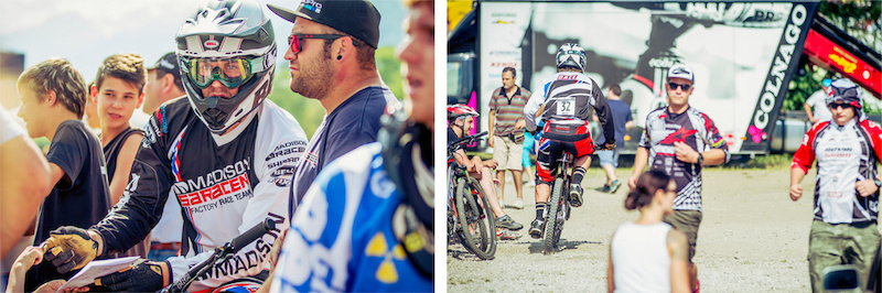 Madison Saracen Heated UCI MTB World Cup TWO - Val di Sole Italy - Find the article on Pinkbike.com - Laurence CE - www.laurence-ce.com