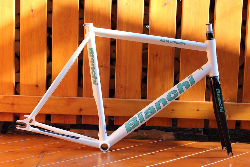 2009 Bianchi Pista concept frame and fork For Sale