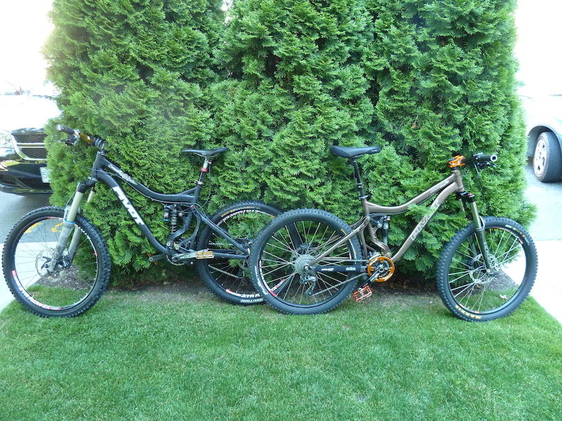 And then there were two ... At first I was unsure about having matching bikes ... but really they are too awesome not to share.