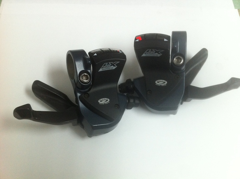 9sp LX shifters / XT rear derailleur For Sale