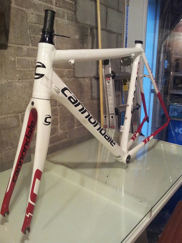 cannondale caad10 track frameset