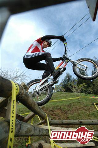 Hosel qualifies 3rd in wet conditions at Rotorua Worlds 2006