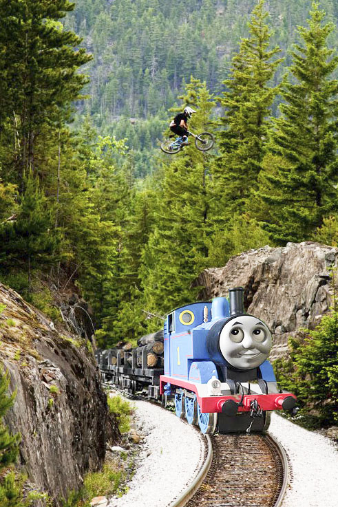 Thomas was 'chuffed' to see George going the quick way