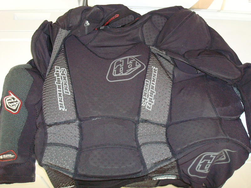 Size Chart Troy Lee Designs 7855 Long-Sleeve Protective Shirt For