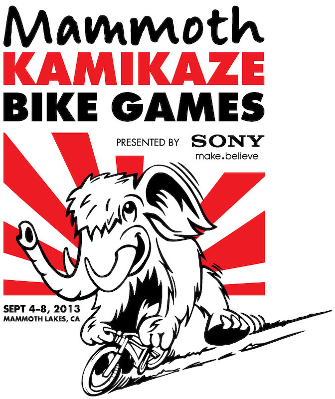 Mammoth Kamikaze Bike Games Logo