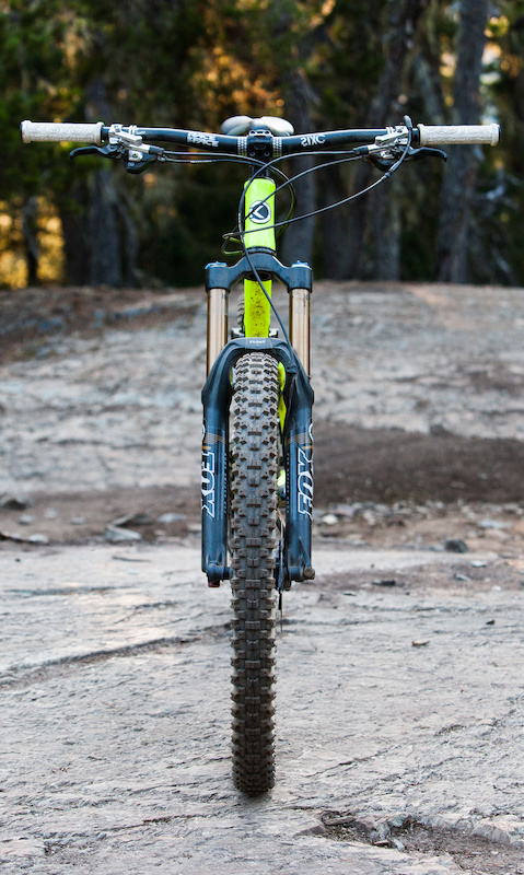 Mike Levy on the Knolly Endorphin. Photo by Amy Mcdermid