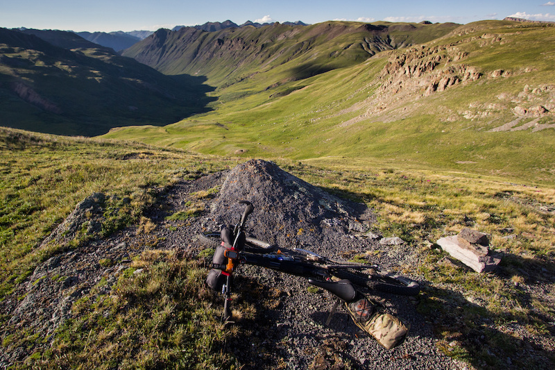 Section 23 of the CT.  Riding above 11,000 feet for hours.  Endless alpine views, endless hike-a-bike, endless downhills