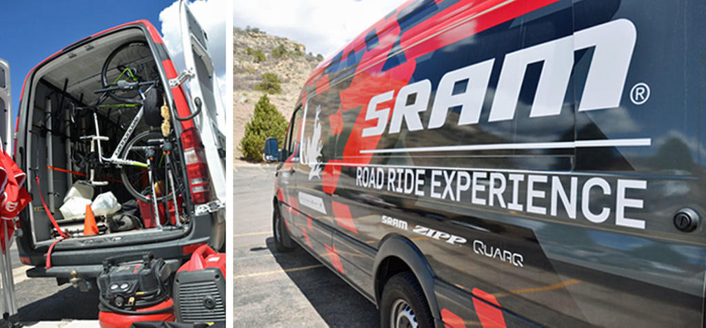 STU also send out Ride Experience vans to events all over the country.