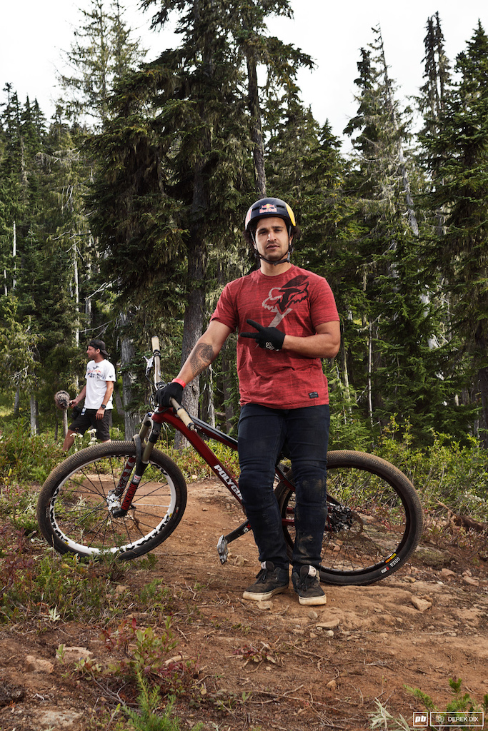 Yannick Granieri took home third but also 1 Bike hider in this photo-set. Riding a Polygon