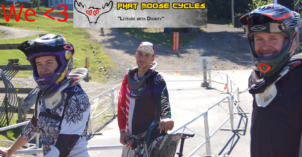 Phat Moose Cycles is an amazing shop with an awesome team.  We wouldn't be able to do this sport without them! Check 'em out if you're in Ottawa!