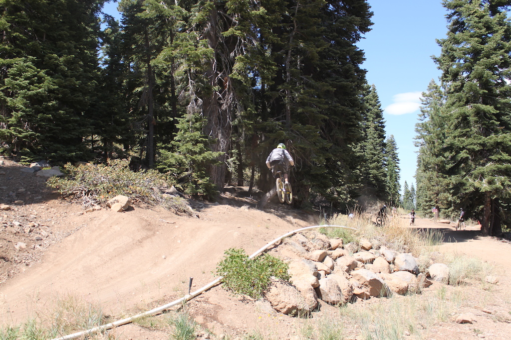 North Star Tahoe, on live wire zone 5 on a GT Fury with my new Troy lee carbon D3.