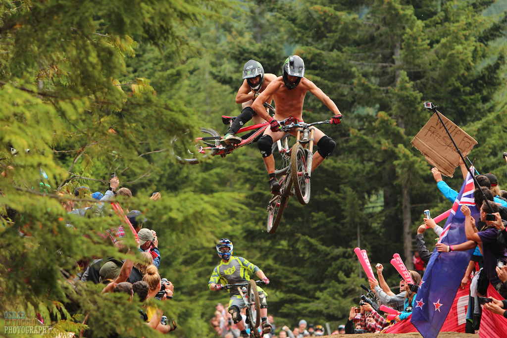Crankworx also seems synonymous with nudity nowdays, hah