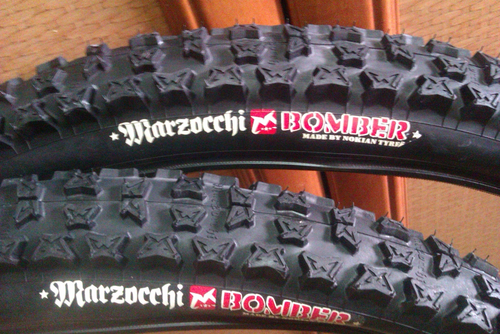 Marzocchi Bomber tyres (By Nokian)