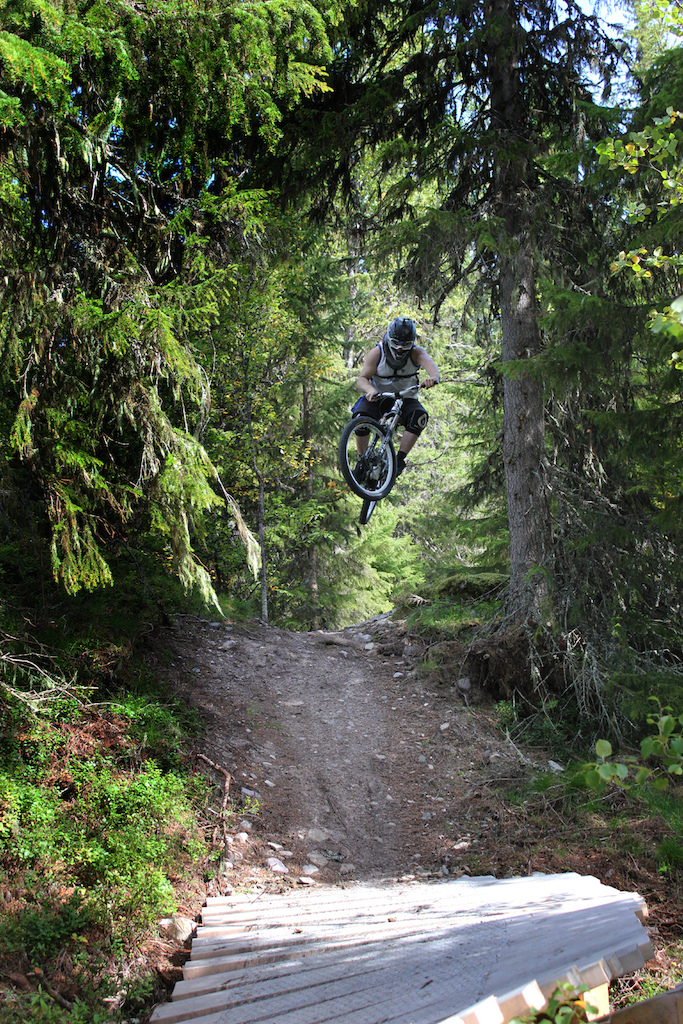 Pushbike in Lofsdalen Bike Park