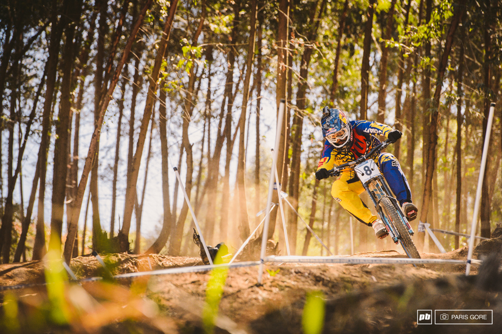 Early morning golden hour practice Marcelo full throttle.