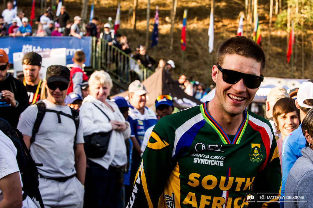 Another World Championship title, this time on home soil. How Sweet it is.