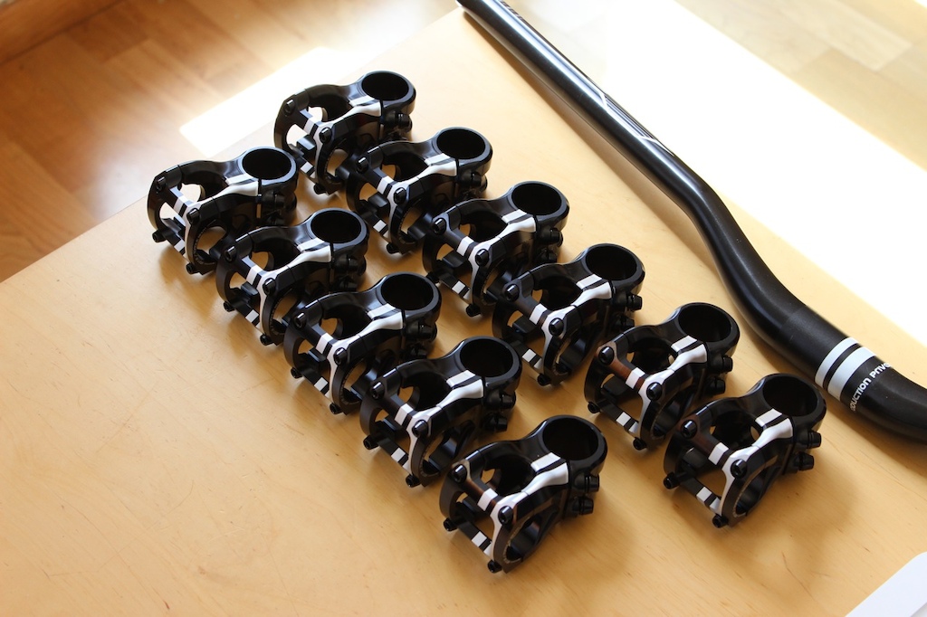 Production Privee R2R Enduro Stem only stem in the world to use 3D CNC machining