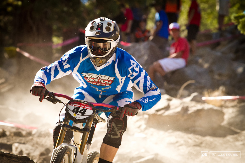 Michael Daniels was on pace with a 7th place finish.