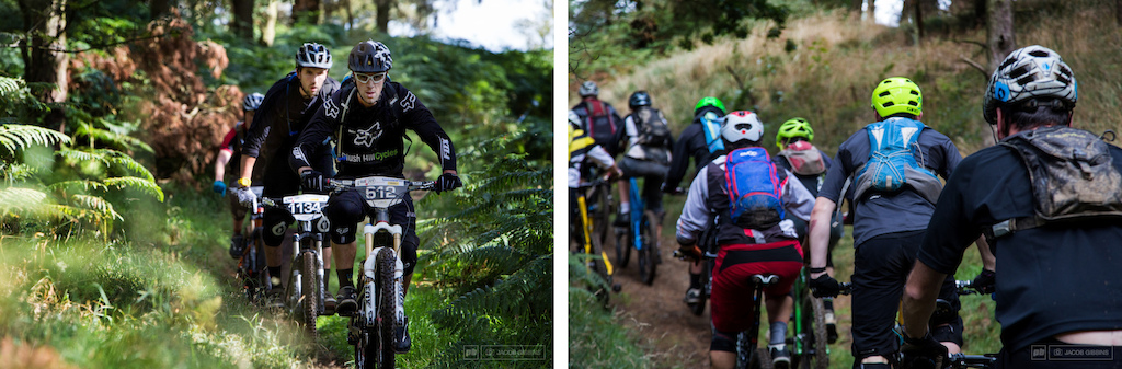 Riding with your mates is a big part of enduro and this is even more a part of it when going up the hills. With limited practice time on Saturday lots of people where hitting the first few stages.
