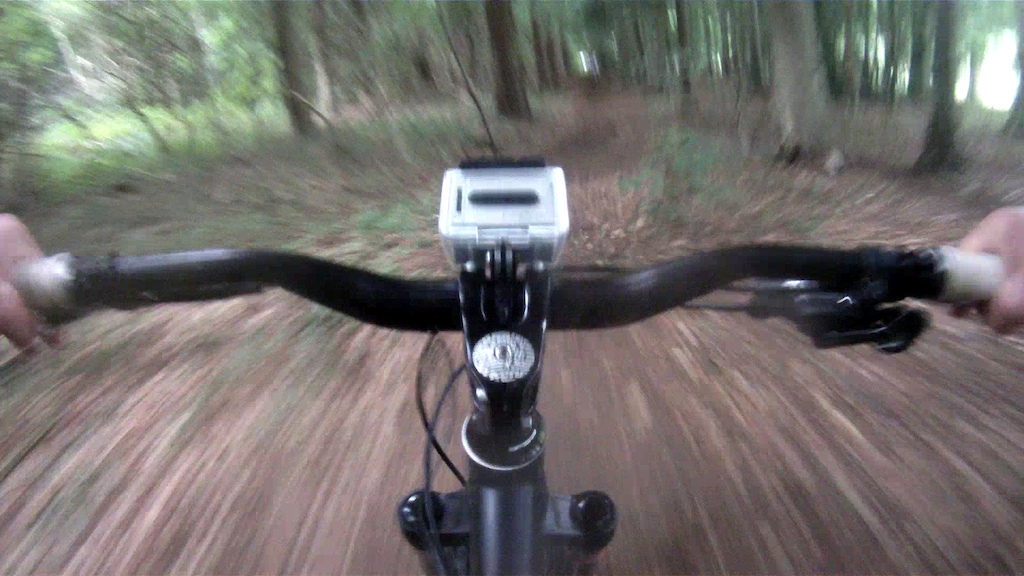 Screen shot from the Gopro footage