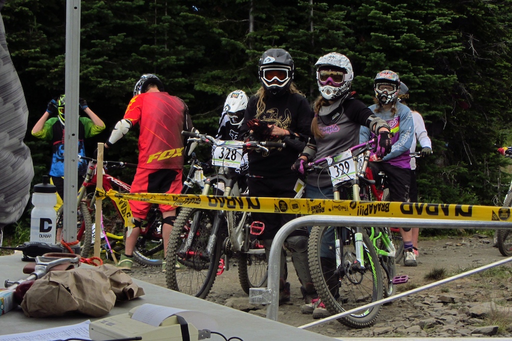 Getting ready to race!!! @ Silverstar BC Cup 2013