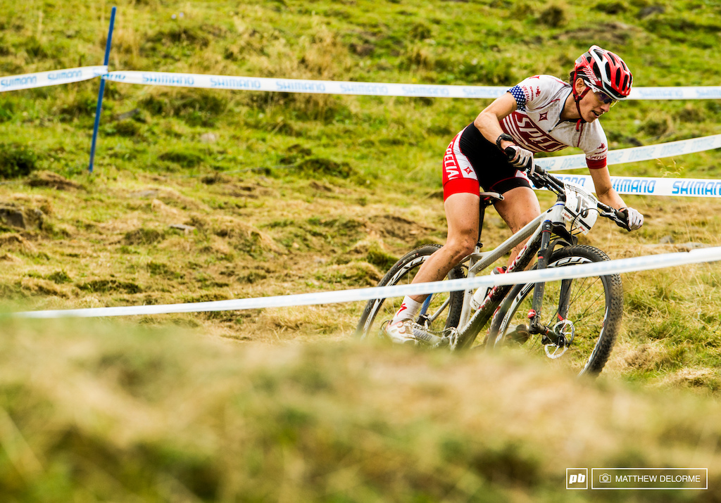 Lea Davidson finished the season strong in fourth place.