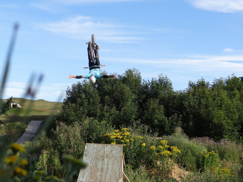 Flip no hands from the summer