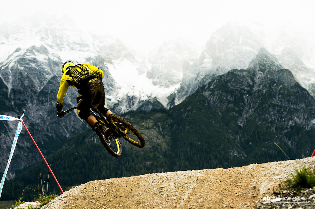 Evil Vengeance high up in the hills. Luke Strobel right at home in the mountains.