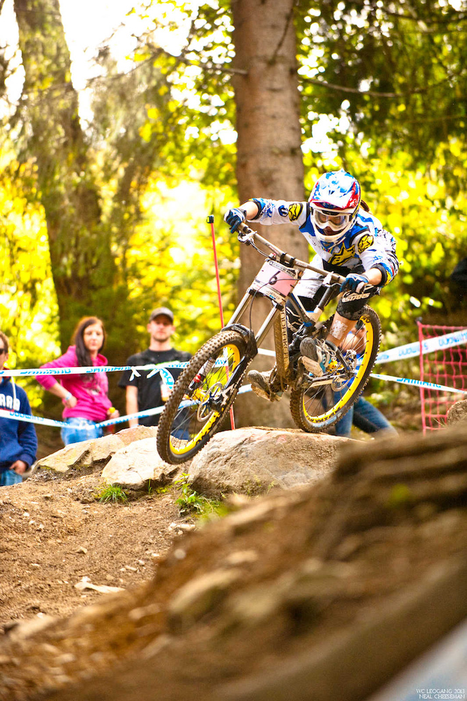 WC Downhill Leogang 2013
- so much style and speed from Morgane