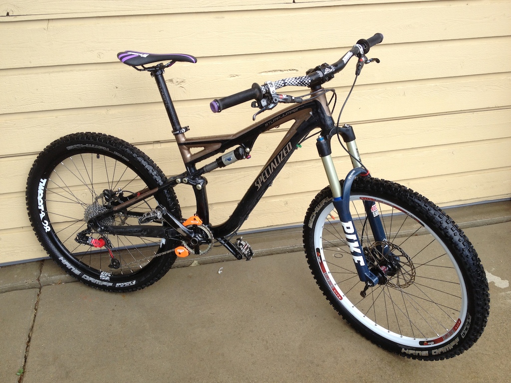 Specialized Stumpjumper built for having fun