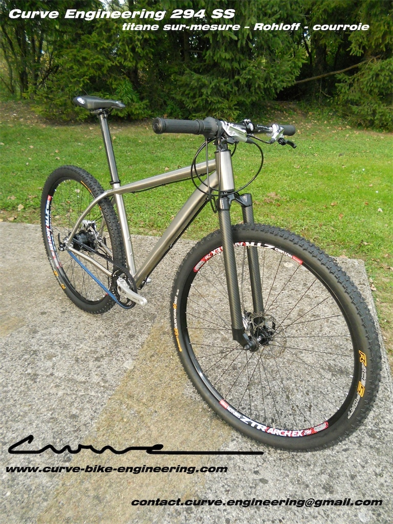 with the Rohloff hub, complete bike in L size weight 11.1 kg !