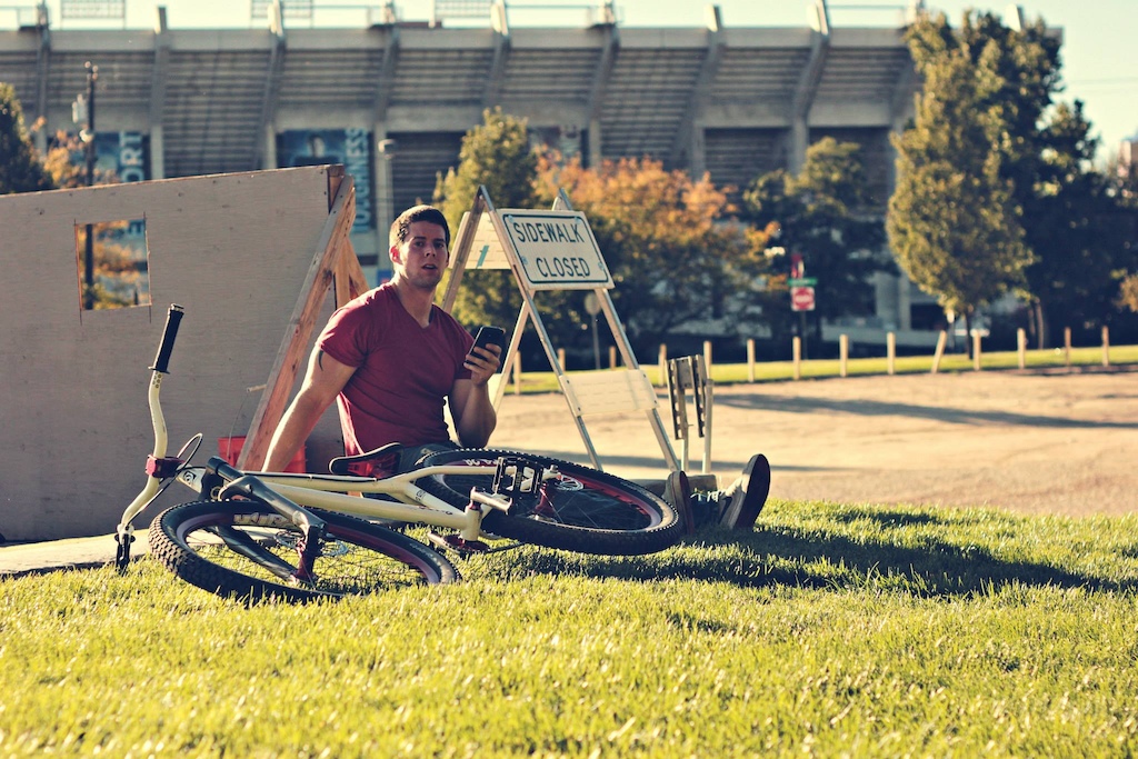 Street session break.